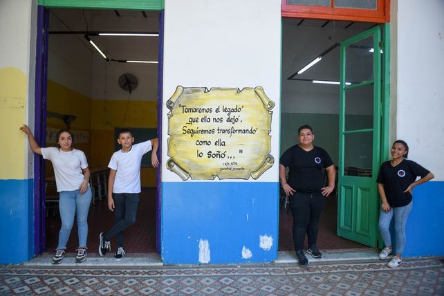 ”Tomaremos el legado que ella nos dejó” es el compromiso de los estudiantes.