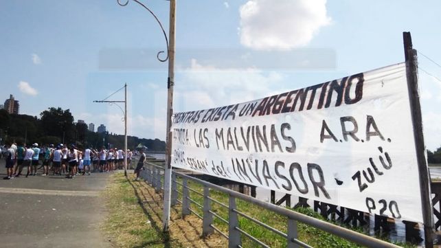 Todo listo para la carrera de 10 kilómetros por Malvinas, para No Olvidar