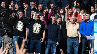 &nbsp;El sindicalismo que apoya a Cristina Kirchner se había movilizado el 17 de octubre pasado.