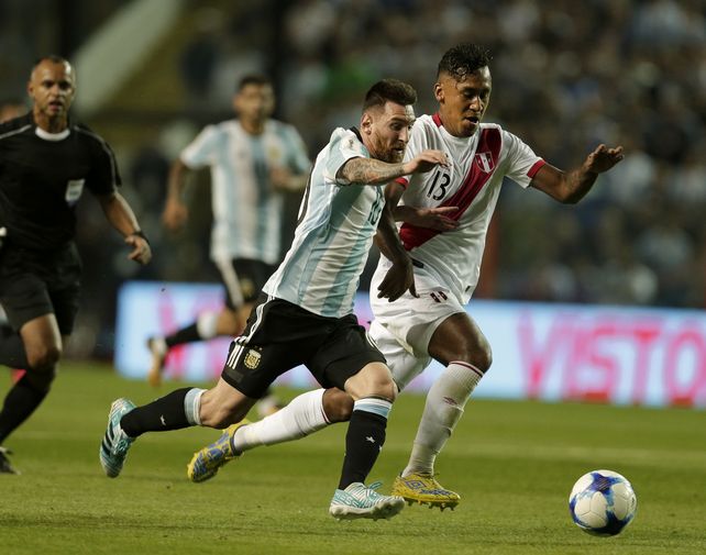 Messi tuvo un par de chances