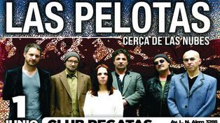 Las Pelotas traen Cerca de las Nubes a Santa Fe