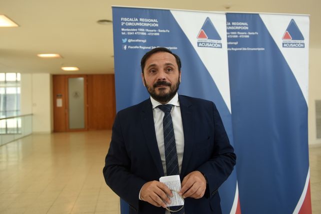El fiscal rosarino Adrián Spelta.