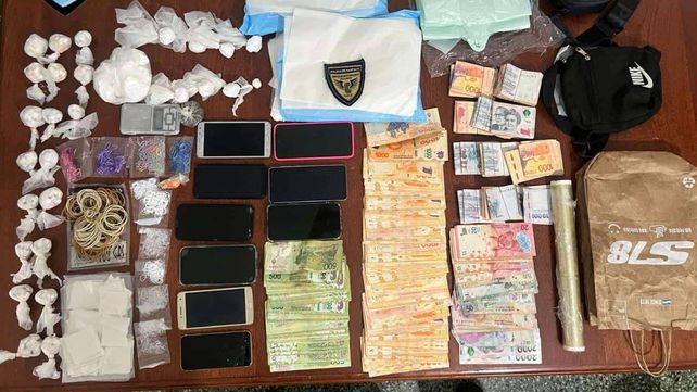 Elementos secuestrados en las intervenciones en zona sur y el sudoeste