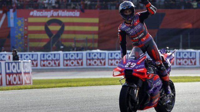 Jorge Martín terminó 3º en Barcelona y se convirtió en el nuevo campeón de MotoGP