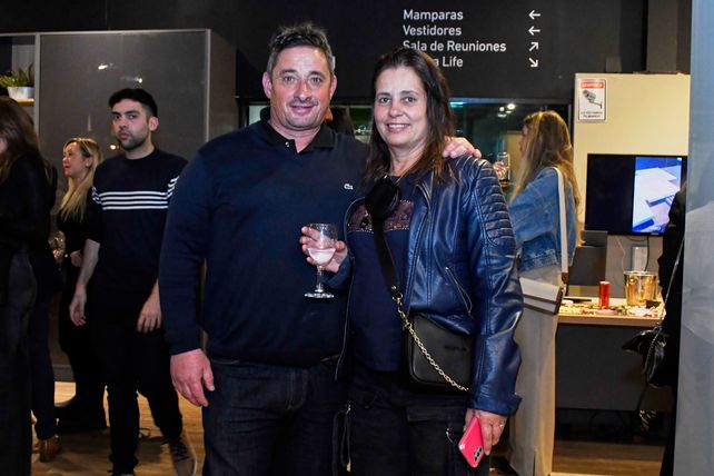 Claudio Scavuzzo y Valeria Bottaini Claudio Scavuzzo y Valeria Bottaini