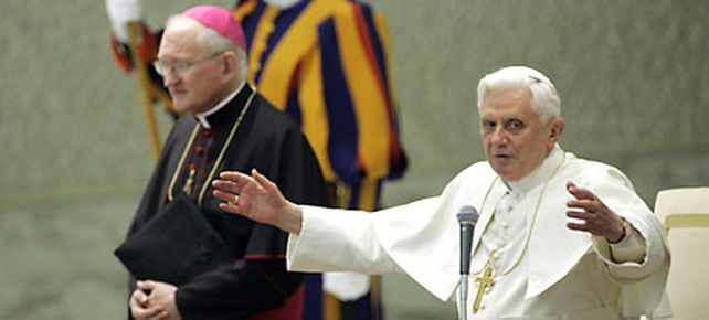El Papa se pronunci&oacute; expresamente contra la negaci&oacute;n del Holocausto