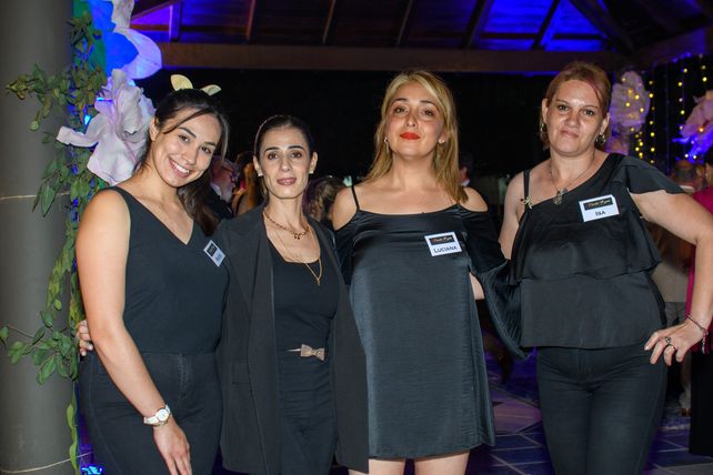 Rocío García, Lorena Cirelli, Luciana Lucero e Isabel Cappussi.  