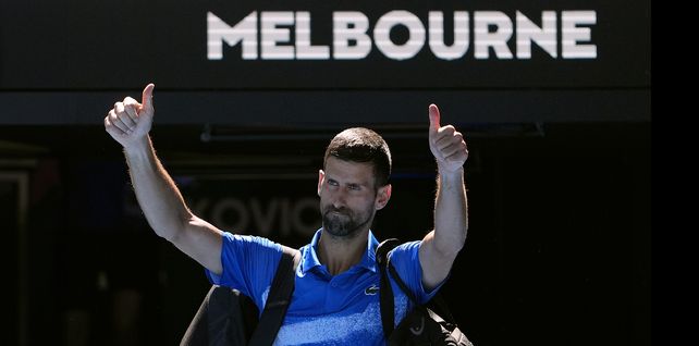 Novak Djokovic expresó su apoyo a Federico Gómez a través de una historia en Instagram