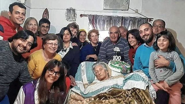 En Paraná Sara Aguilar festeja hoy sus 103 años