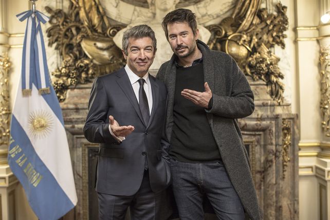 Ricardo Darín junto a Santiago Mitre
