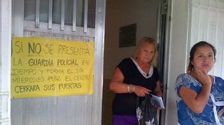 Personal del centro de salud de Barranquitas Oeste reclama por la guardia policial