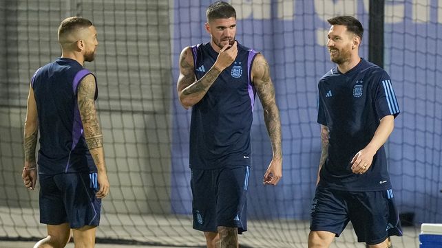 Lionel Messi encabezó la última práctica antes de México