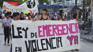 El colectivo feminista denunció que el presupuesto nacional para cada mujer es de 11,35 pesos.