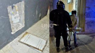 Ladrón de caños de gas