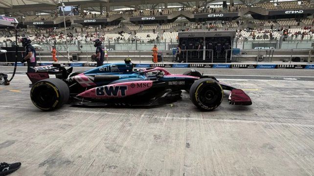 Colapinto anduvo bien y quedó décimo en la práctica libre para el GP de Abu Dhabi