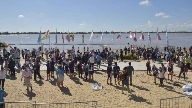 Arrancaron los Juegos de Playa y la primera medalla de oro fue para una argentina