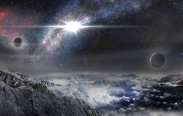 Impactante. Recreación digital de la observación de la supernova bautizada ASASSN-15lh.