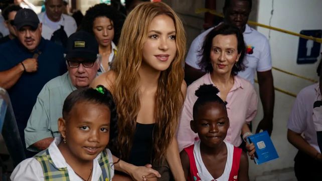Shakira estuvo en el Chocó
