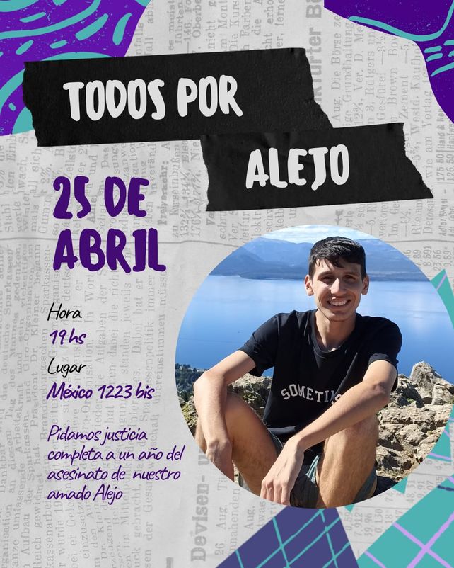 Convocan a una marcha a un año del crimen de Alejo Riveros en su barbería de barrio Larrea