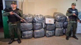 Lo secuestrado en las encomiendas por Gendarmería