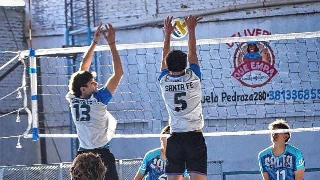 Santa Fe cosechó dos triunfos en la rama masculina en el Argentino Sub 16.