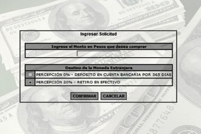 La AFIP habilitó una nueva opción en su sitio para comprar dólares ahorro