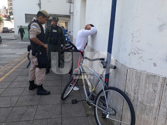 Lo sorprendieron cuando intentaba robarse una bicicleta