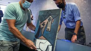 Papelón de la Policía griega tras recuperar un cuadro de Picasso robado hace nueve años