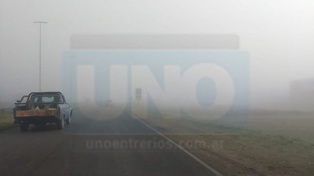Semana con neblinas y lluvia de un día