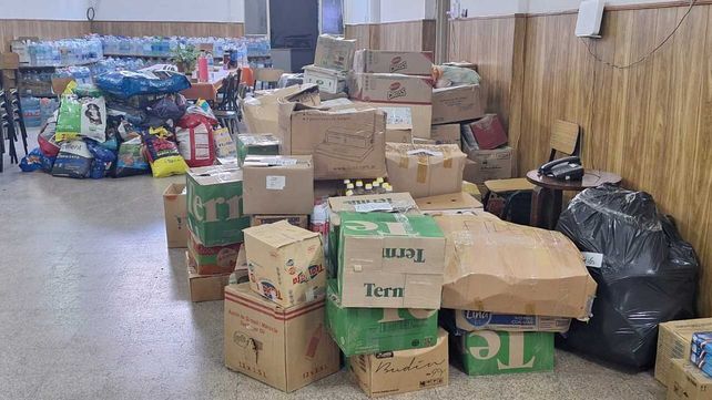 Las donaciones se clasifican por alimentos no perecederos