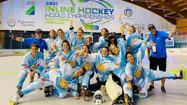 Pura alegría. Las chicas argentinas hicieron historia con la albiceleste al lograr el quinto puesto en Italia.