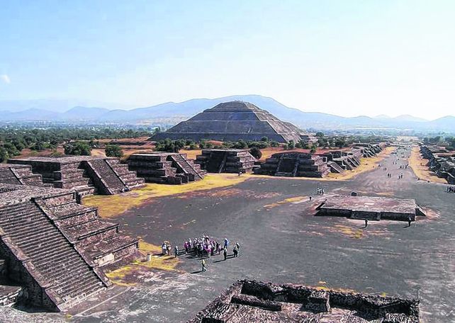 Imponente. El sitio arqueológico mexicano fue declarado Patrimonio Cultural de la Humanidad.