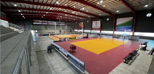 Todo listo para jugar el certamen de vóleibol nacional.