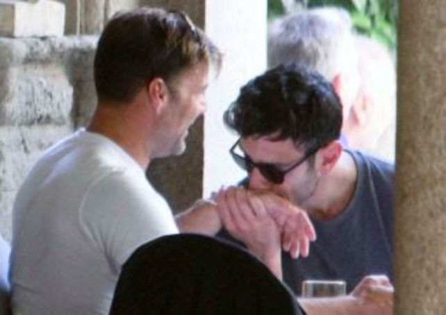 Ricky Martin se reconcilió con su novio y ya hay fotos juntos en Italia