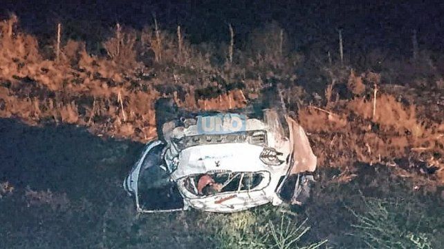 Una persona falleció en un vuelco en Federación