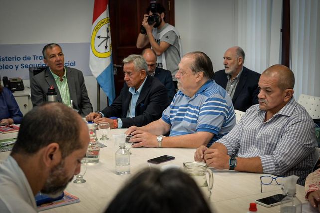 El ministro Pusineri encabezó las negociaciones.