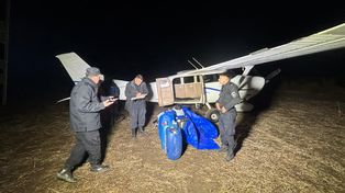 La aeronave que dos pilotos dejaron abandonada en Estación Díaz, con un GPS que permitió reconstruir el último viaje.