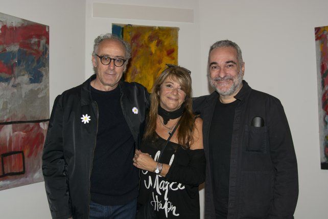 Hugo Cava, Mariela Campos y Marcelo Petetta.   