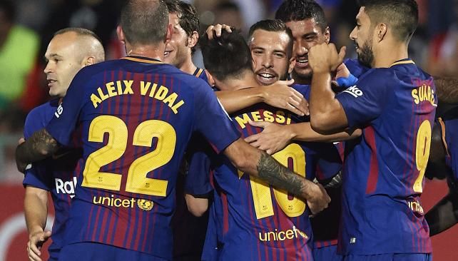 Barcelona sigue perfecto en la Liga