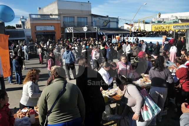 Promociones. Los locales aprovecharon para exhibir y realizar sus ofertas.