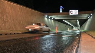 Túnel Subfluvial: cambios en tránsito por tareas nocturnos