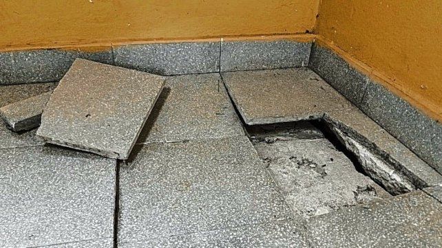 Concordia: denuncian graves problemas estructurales en una escuela secundaria.