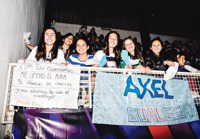 Inolvidable show de Axel