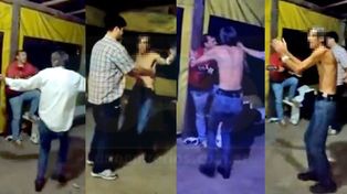 Las imágenes pertenecen a un video de 2017. Según la denunciante no es la primera vez que utilizan al hombre para burlarse.&nbsp;