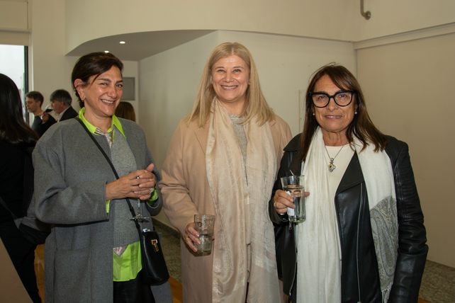 Andrea Cucco, Marisa Sacco y Ana Bonopaladino