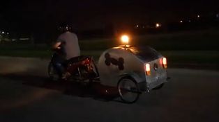 Crean en Salta la primera motoambulancia para mascotas del país