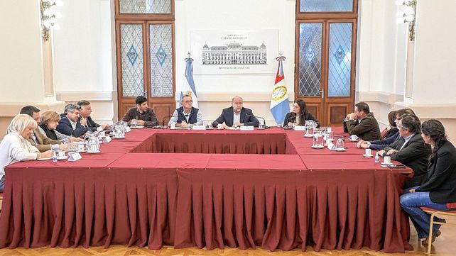 Qué temas habló el gobernador Perotti con la Mesa de Enlace