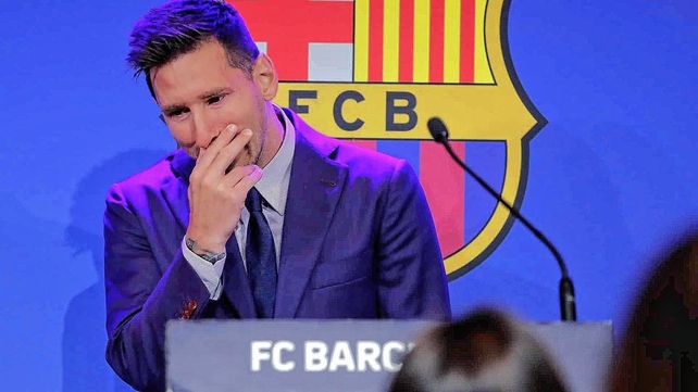 Lionel Messi: hace un año se conocía que dejaba el Barcelona.