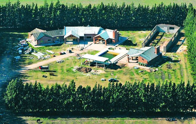 La lujosa mansión que los narcos construyen en el sur provincial