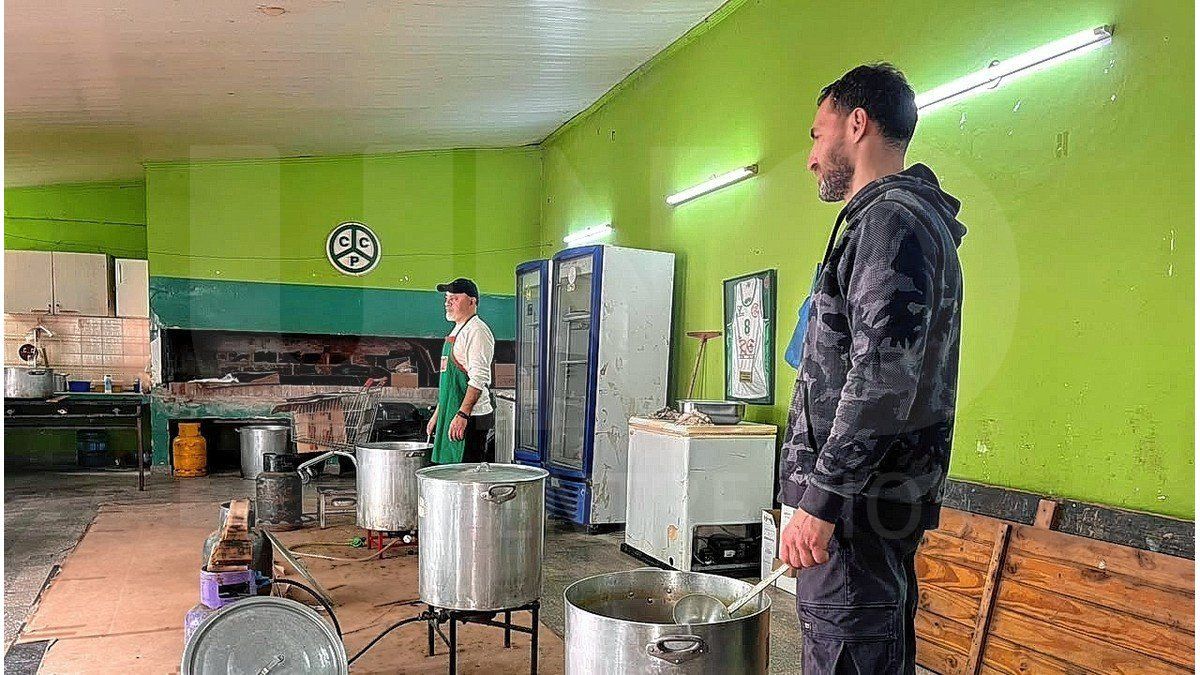 El Club Ciclista celebró su tradicional locro y destinará lo recaudado al nuevo estadio